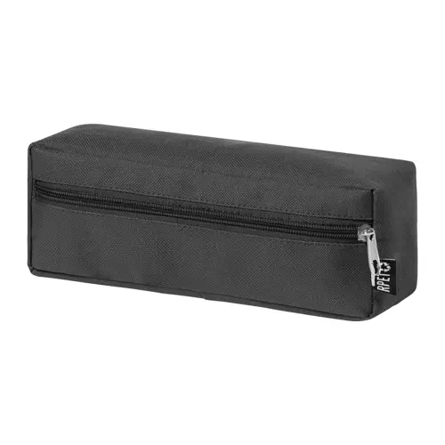 Astuccio per penne in poliestere RPET con cerniera