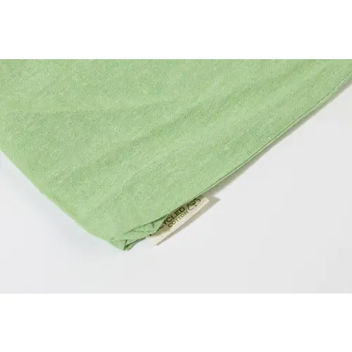 Shopper per la spesa in cotone riciclato con manici lunghi in diverse colorazioni 140gr 38×42cm