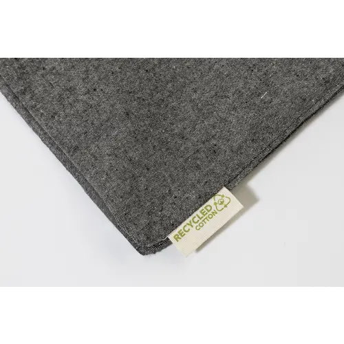 Shopper per la spesa in cotone riciclato con manici lunghi in diverse colorazioni 140gr 38×42cm