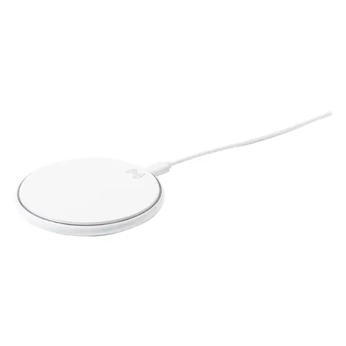 Caricatore wireless in plastica con ricarica rapida da 15W