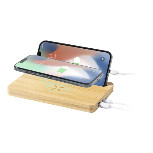 Organizer portacellulare con caricatore wireless 15W