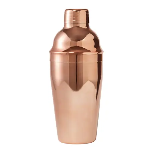Shaker per cocktail da 550ml in acciaio placcato in rame