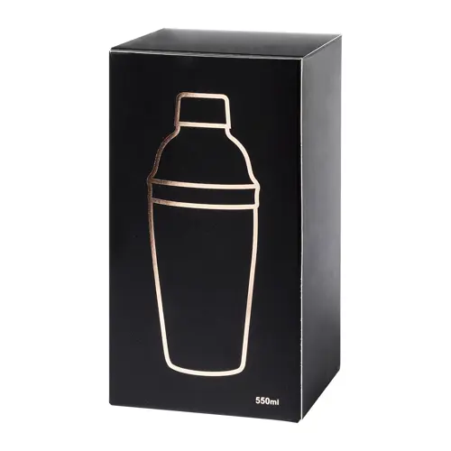 Shaker per cocktail da 550ml in acciaio placcato in rame