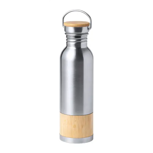 Borraccia termica inox e bambù 750ml 