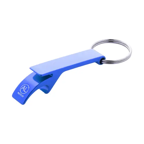 Portachiavi con apribottiglie in Alluminio Riciclato