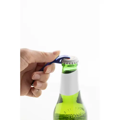 Portachiavi con apribottiglie in Alluminio Riciclato