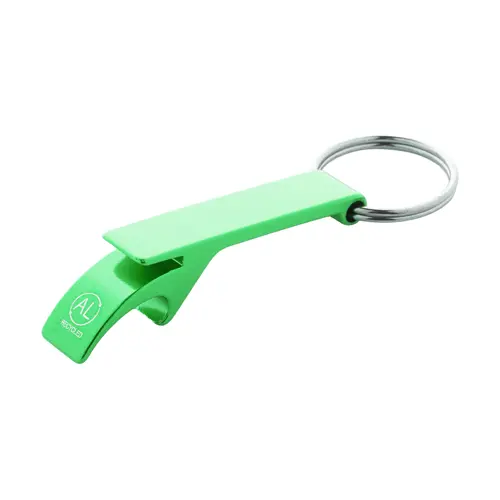 Portachiavi con apribottiglie in Alluminio Riciclato
