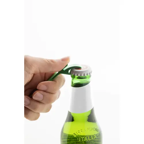 Portachiavi con apribottiglie in Alluminio Riciclato