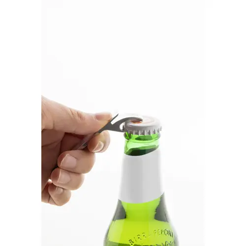 Portachiavi con apribottiglie in Alluminio Riciclato