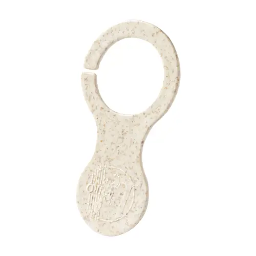 Gettone per carrello in plastica ABS e paglia di grano