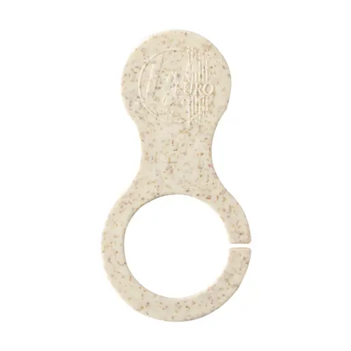 Gettone per carrello in plastica ABS e paglia di grano