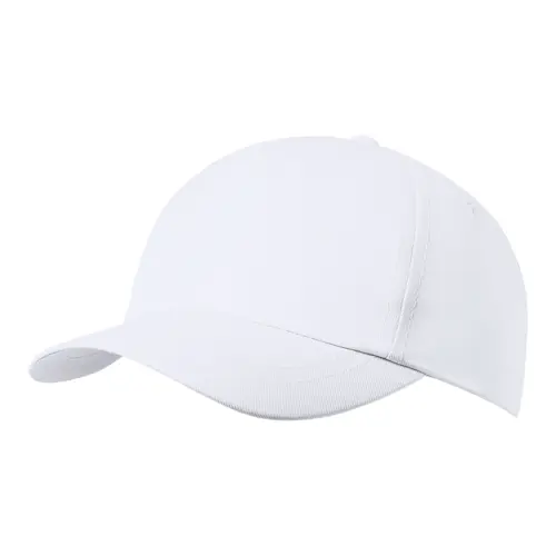 Cappellino per bambini in RPET 145gr a 5 pannelli con chiusura a velcro
