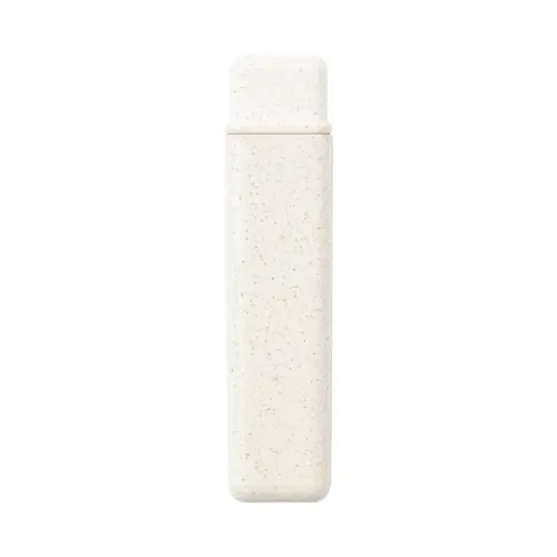 Spazzolino pieghevole in paglia di grano e plastica