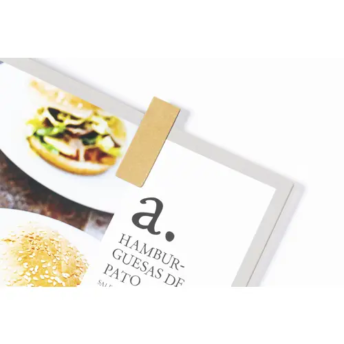 Segnalibro magnetico in carta riciclata