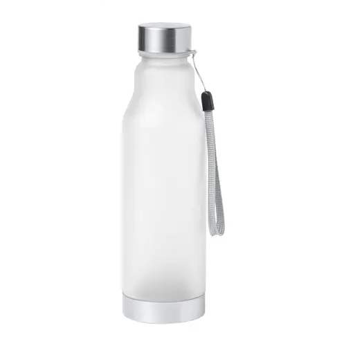 Borraccia in RPET con tappo e base in acciaio inox da 600ml