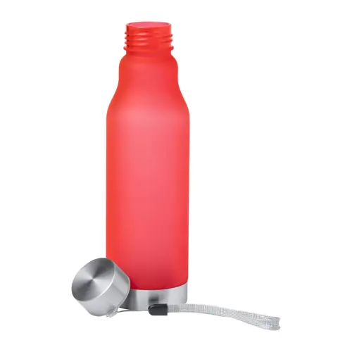 Borraccia in RPET con tappo e base in acciaio inox da 600ml