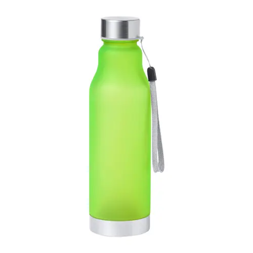 Borraccia in RPET con tappo e base in acciaio inox da 600ml