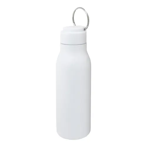 Borraccia in acciaio inox con tappo ed anello da 600ml