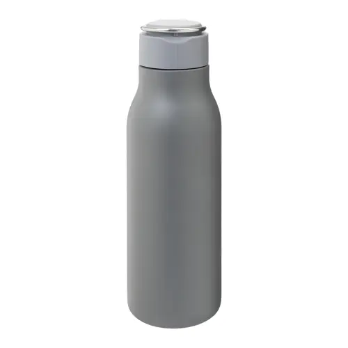 Borraccia in acciaio inox con tappo ed anello da 600ml