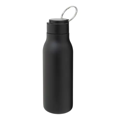Borraccia in acciaio inox con tappo ed anello da 600ml