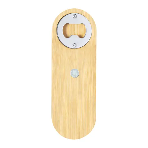 Cavatappi magnetico in bambù e apribottiglie