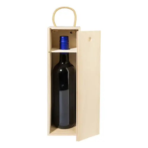 Confezione regalo in legno per bottiglia vino