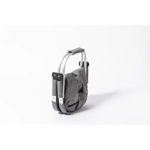 Cestino da picnic pieghevole in poliestere RPET e struttura alluminio 460×260×290mm