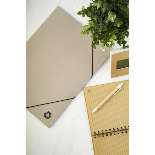 Cartella porta documenti in carta riciclata 25×34×3cm