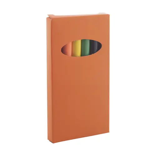 Set 6 matite in legno colorate