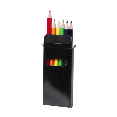 Set 6 matite in legno colorate