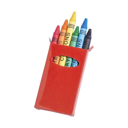 Set da 6 pastelli colorati