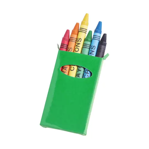 Set da 6 pastelli colorati