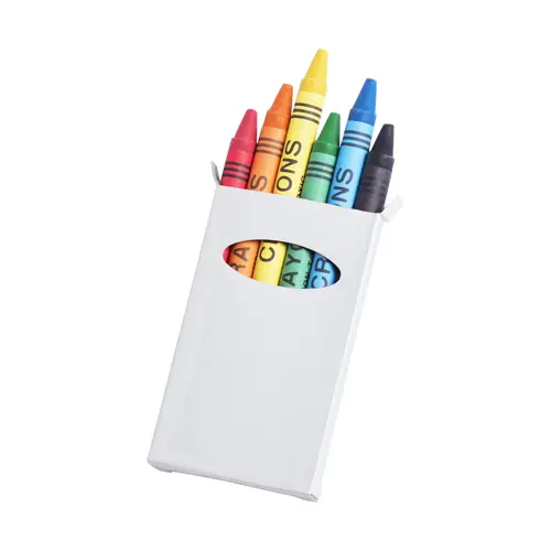 Set da 6 pastelli colorati