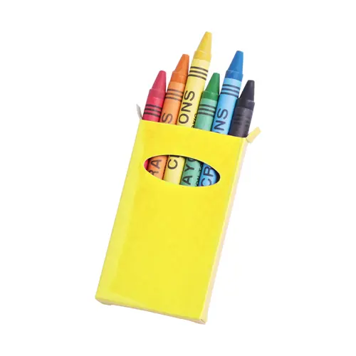 Set da 6 pastelli colorati