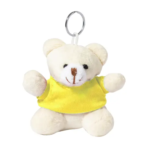 Orsetto di peluche con portachiavi