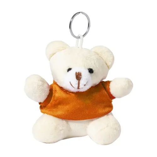 Orsetto di peluche con portachiavi