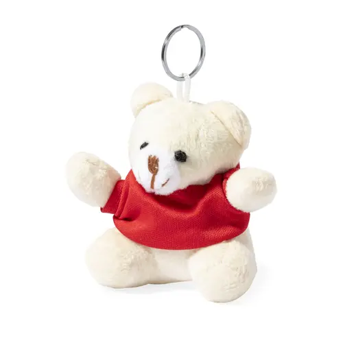 Orsetto di peluche con portachiavi