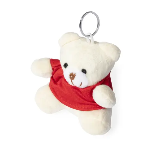 Orsetto di peluche con portachiavi