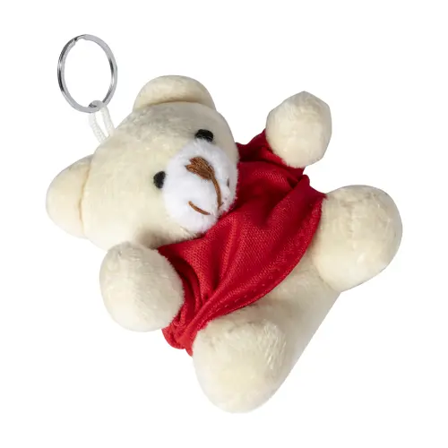 Orsetto di peluche con portachiavi