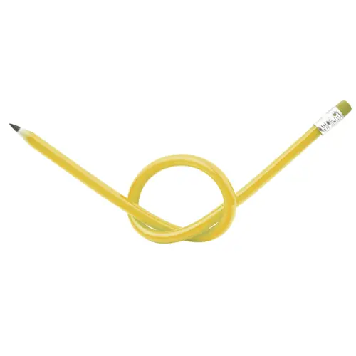 Matita flessibile con gomma