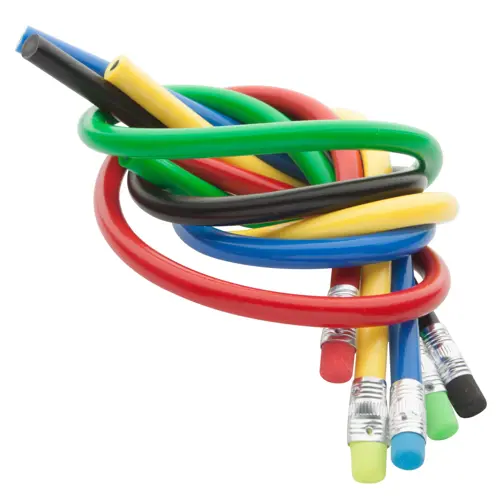 Matita flessibile con gomma