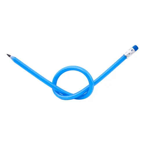 Matita flessibile con gomma