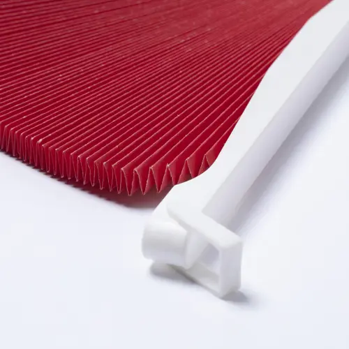 Ventaglio in carta con supporto in plastica disponibile in vari colori