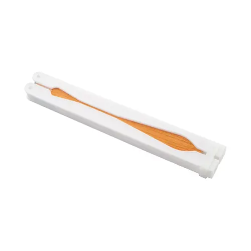 Ventaglio in carta con supporto in plastica disponibile in vari colori