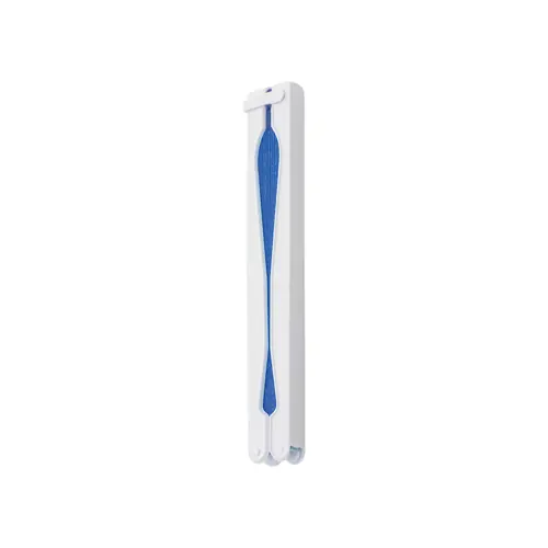 Ventaglio in carta con supporto in plastica disponibile in vari colori