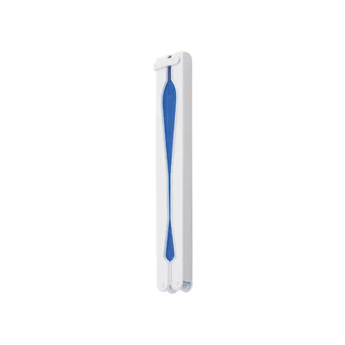 Ventaglio in carta con supporto in plastica disponibile in vari colori
