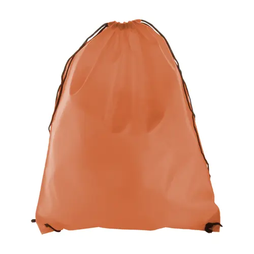 Sacca in poliestere colorata con lacci lunghi e chiusura a coulisse da 210T 33x41cm
