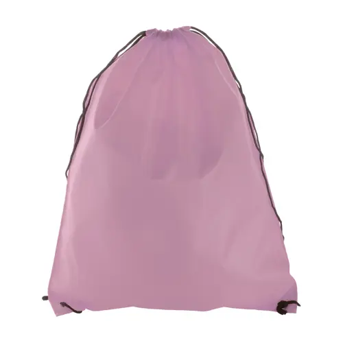Sacca in poliestere colorata con lacci lunghi e chiusura a coulisse da 210T 33x41cm