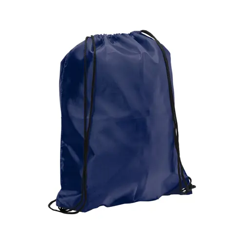 Sacca in poliestere colorata con lacci lunghi e chiusura a coulisse da 210T 33x41cm