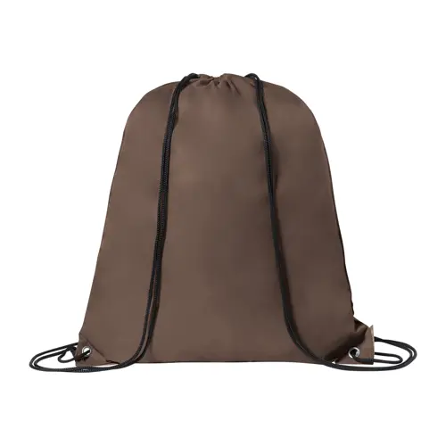 Sacca in poliestere colorata con lacci lunghi e chiusura a coulisse da 210T 33x41cm